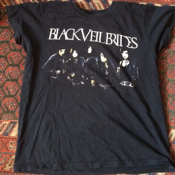 Old school black veil brides tee