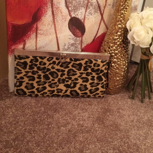 Leopard clutch/wallet