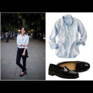 Black Patent Penny Loafers