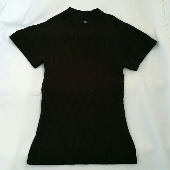 Black tunic sweater