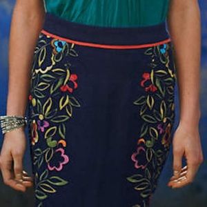 Clematis Pencil Skirt
