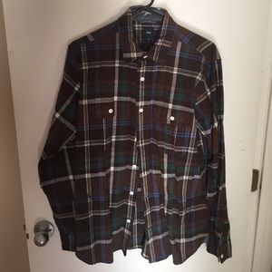 Gap flannel - men's M
