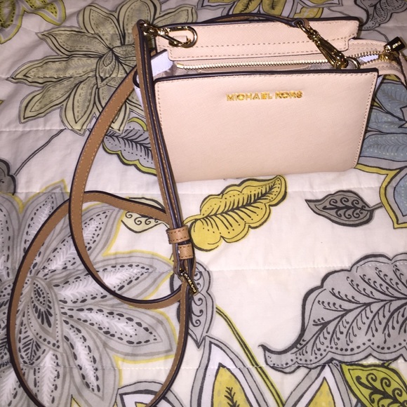 Michael Kors color block Selma mini