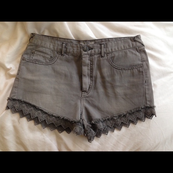 Free People Lacey Denim Cutoff Shorts ASO Teenwolf