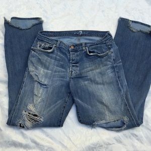 Seven jeans size 34 with 31" inseam