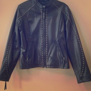 Harley Davidson women's leather jacket.