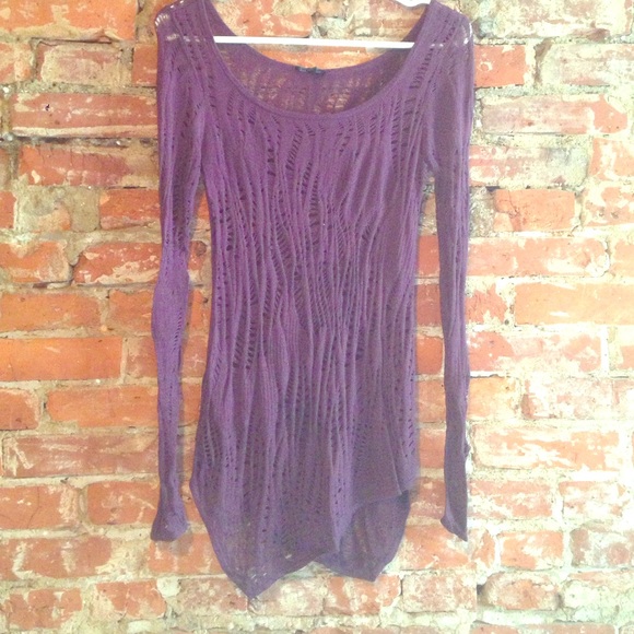 Purple Express Sweater