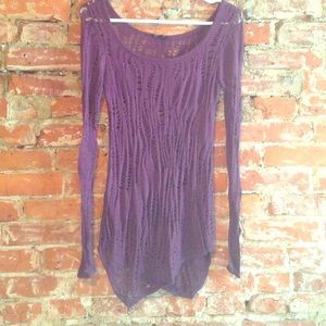 Purple Express Sweater