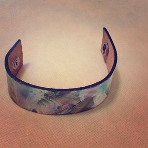 Leather bracelet