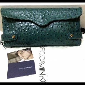 Rebecca Minkoff Simone Clutch in Teal