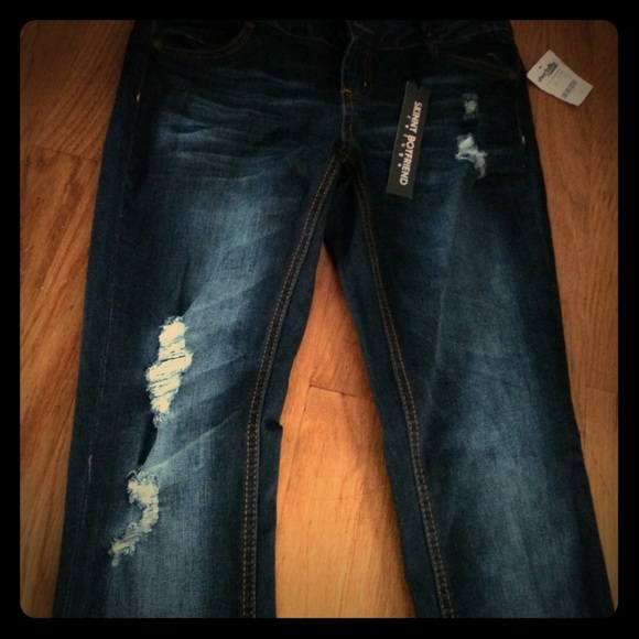 Charlotte Russe skinny boyfriend jeans