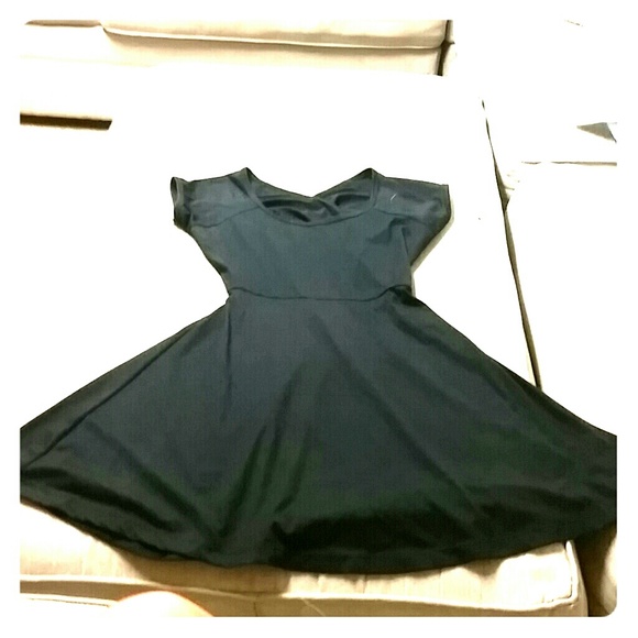 Mini black dress