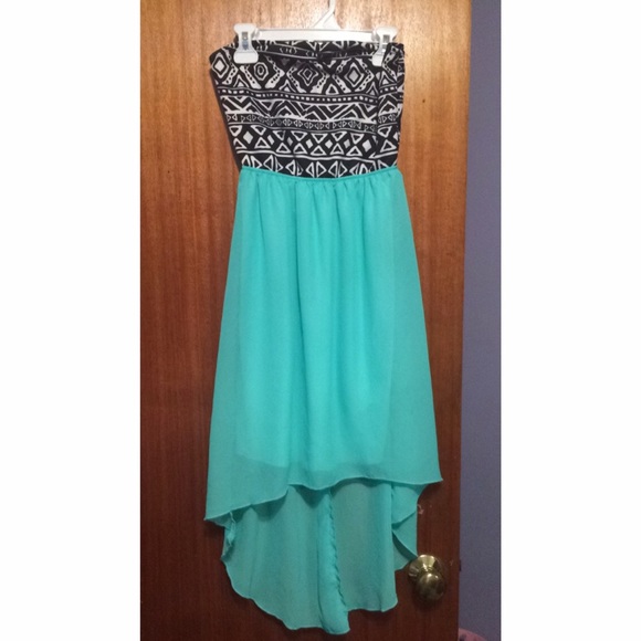 short front long back dress