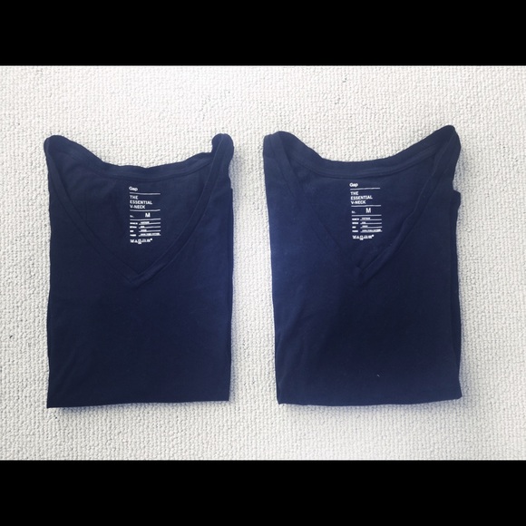 "The Essential V-Neck" from Gap