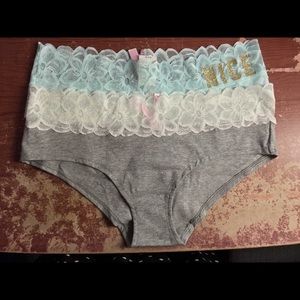 PINK Underwear NWT large