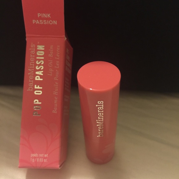 🚫SOLD🚫 bareMinerals Pop Of Passion Lip Oil-Balm - Picture 2 of 3