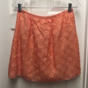 J. Crew Organza Dots Skirt
