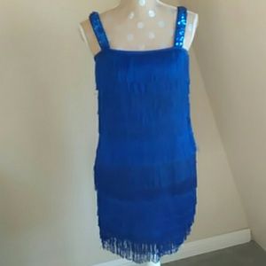 Halloween Flappers strapped dress.