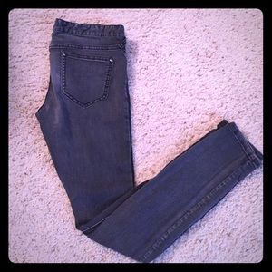 Free People grey skinny jeans