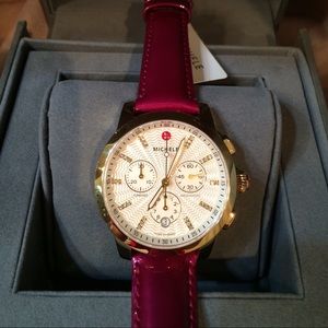 Michele Watch-gold with band