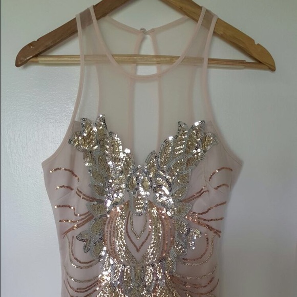 Bebe Stunning dress