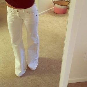 Hudson wide leg jeans