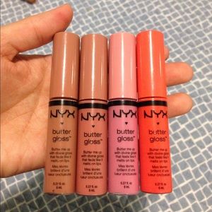 NYX lip butters