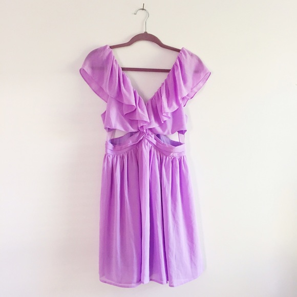 Nasty Gal Lilac Sweet Emotion Dress