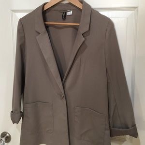 Beige thin blazer