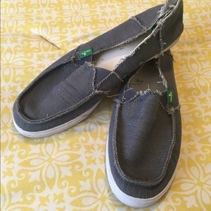 Grey Sanuk shoes