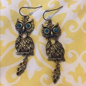 Owl earrings