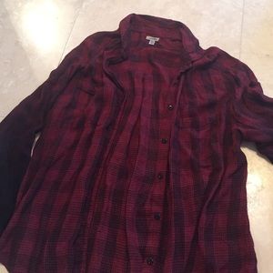 Red and black flannel