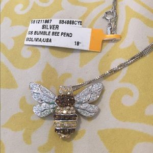 Bumble bee necklace