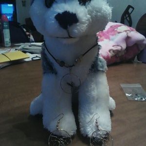 Dreamcatcher earing and necklace