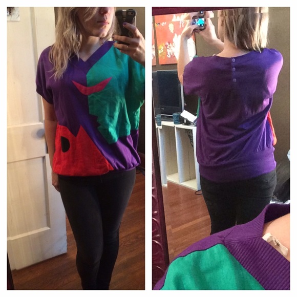 Cuckoo bananas vintage 80s sweatshirt