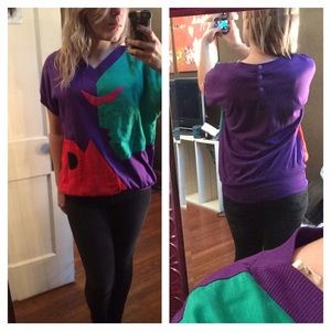 Cuckoo bananas vintage 80s sweatshirt