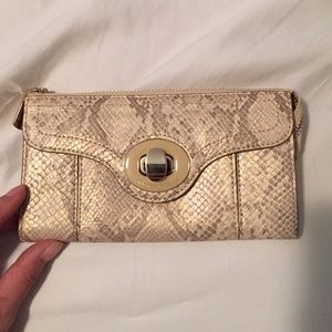Snake printed Charles & Keith wallet