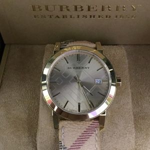 Burberry the city watch-champagne color