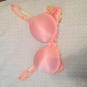 PINK 32a push up bra
