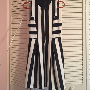 Striped sexy dress