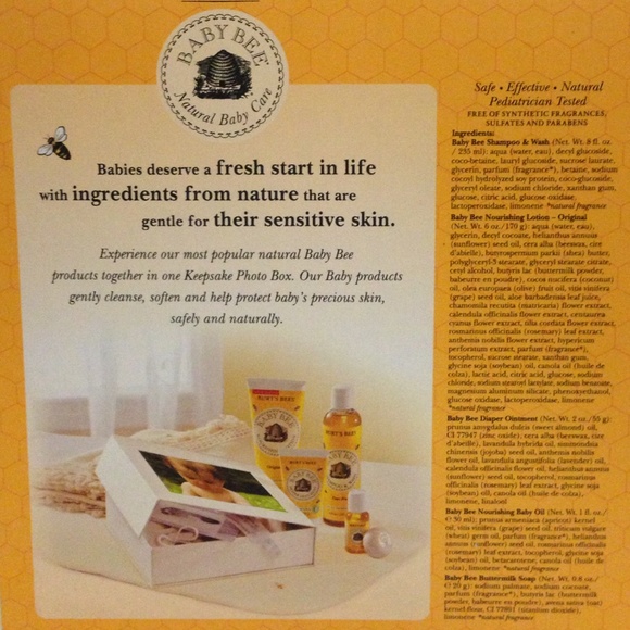 Burt's Bees Baby Gift Set - Picture 3 of 4