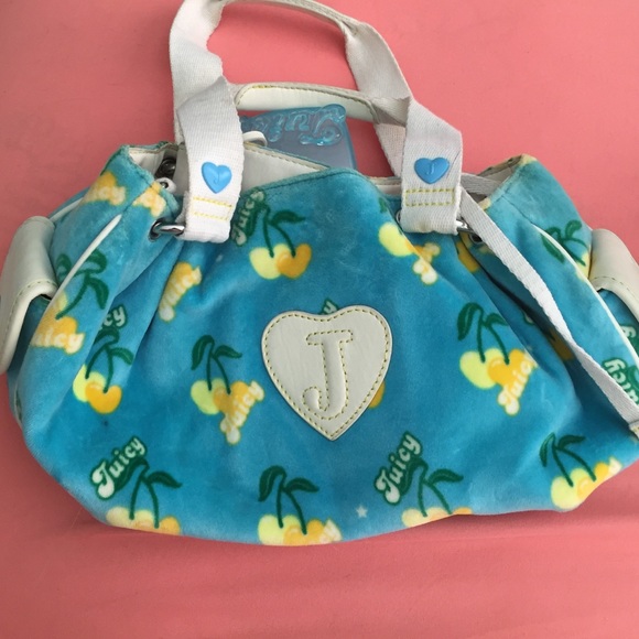 Juicy Couture Cherry Velour handbag