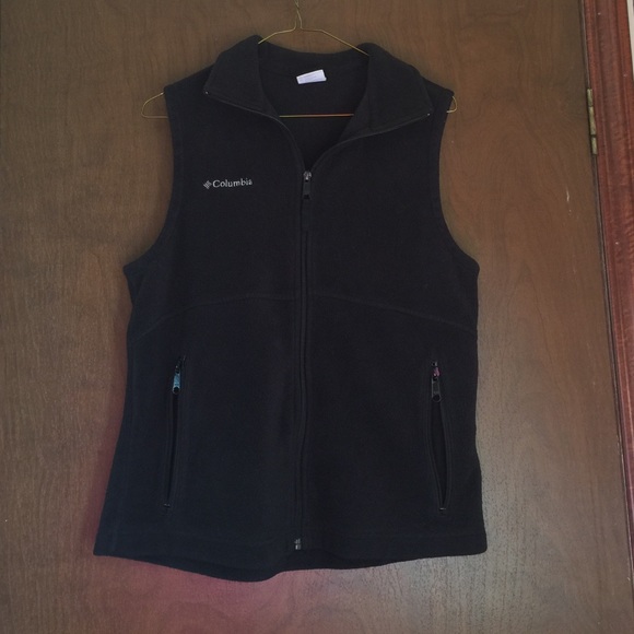 Black Columbia Vest Medium