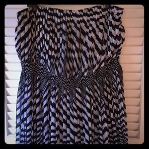 Lane Bryant Pleated Maxi Dress (plus size!)