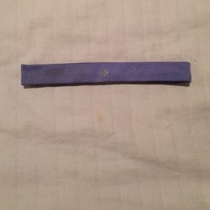 Skinny purple Lulu headband