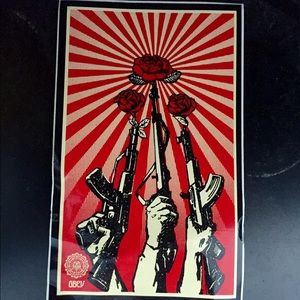 Obey sticker