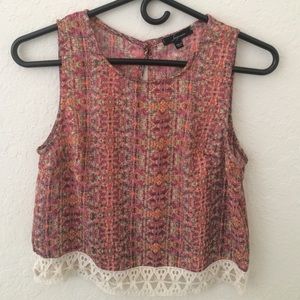 adorable laced bottom top