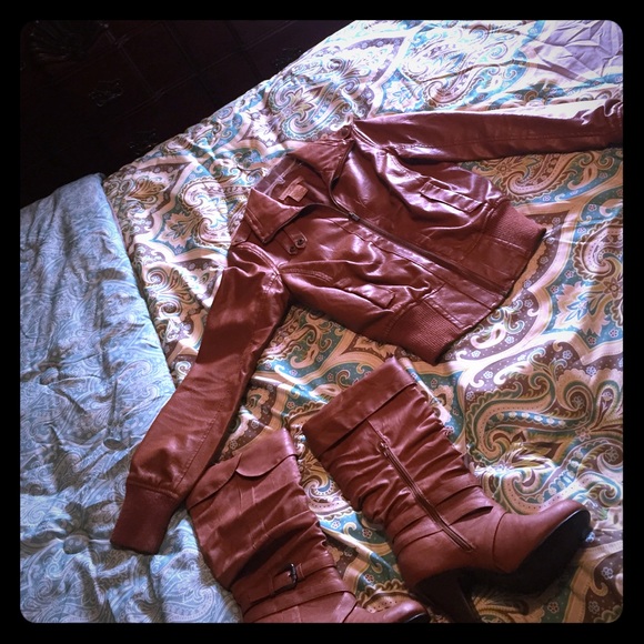 Jacket and boots