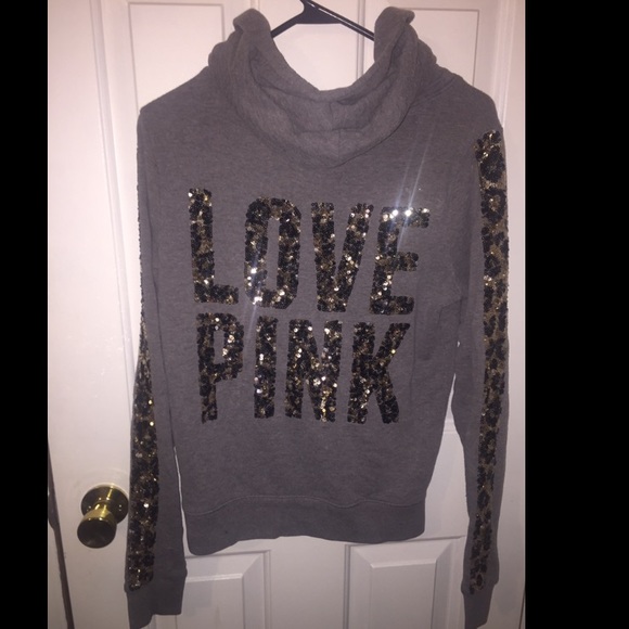 Pink Victoria's Secret hoodie