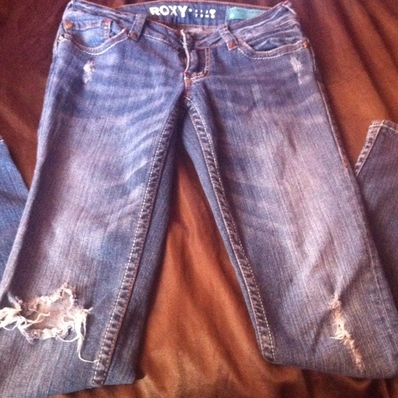 Roxy skinny jeans size 5